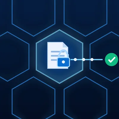 Document trimis printr-un link securizat, cu lacăt și jurnal de acces